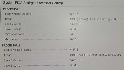 Dell PowerEdge R730xd - 2x Xeon E5-2683 v3, 32GB DDR4, H730 Mini, 2x 750W - Picture 7 of 7