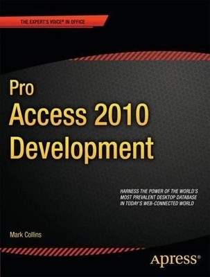 Pro Access 2010 Development - 9781430235781