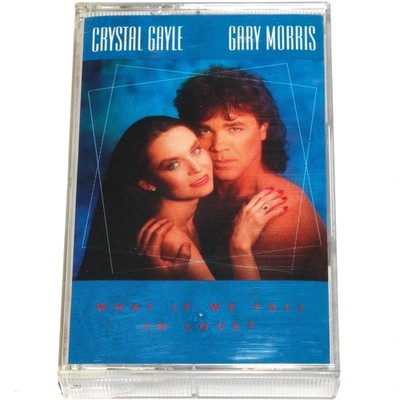 Crystal Gayle & Gary Morris - What If We Fall In Love Cassette 1987 PLAY TESTED