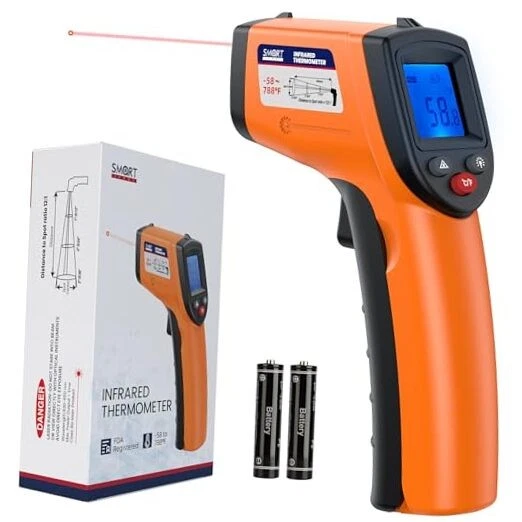Infrared Thermometer Gun - Non-Contact Digital Temperature Gun - 58°F
Opens in a new window or tab