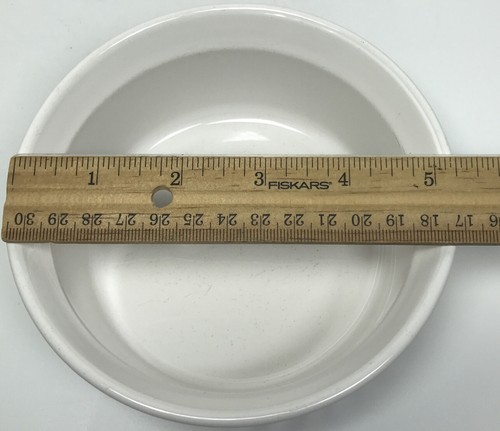Vintage Corning Ware 5.5” French White F-16-B 500mL Sm Casserole Dish 16oz Bowl - Picture 2 of 11