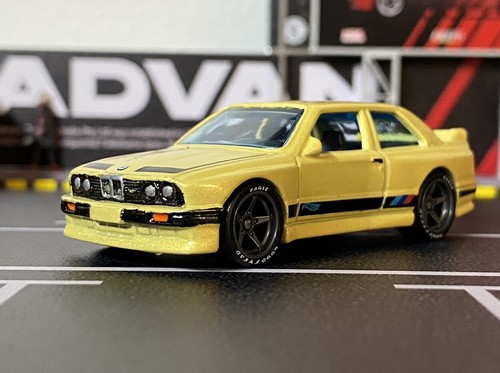 Hot wheels Custom BMW E30 M3 Wheel Swapped Drilled and Tapped Loose