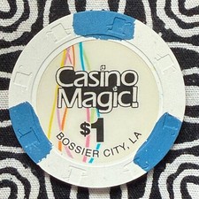 Casino Magic 1 Bossier City, Louisiana Gaming Poker Casino Chip V530