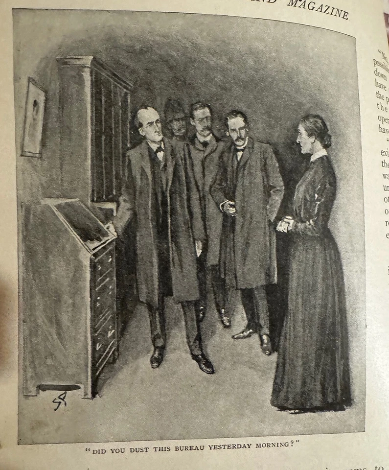 1st Print Sherlock Holmes A Conan Doyle - The Strand Magazine - Vol 28 1904 - Image 4 of 4