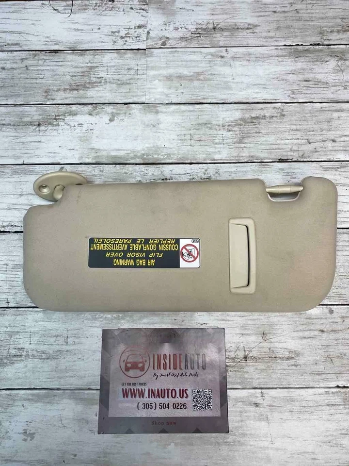 2016 2020 LEXUS IS300 SUN VISOR RIGHT PASSENGER SIDE ASSY OEM 7431053521C2 RH Foto 3 de 4
