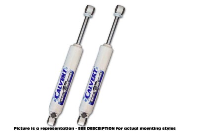 Calvert Racing CR42133 Rear Drag Racing Shocks Pair - 9-Way Adjustable ...