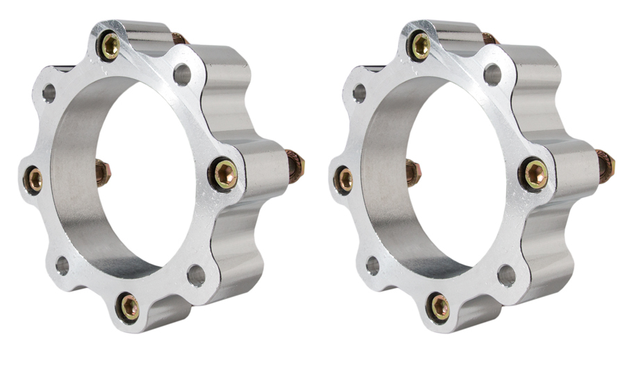 Kawasaki KFX 400 KFX450 1.5" Front Wheel Spacers 1 Pair = 3" Added