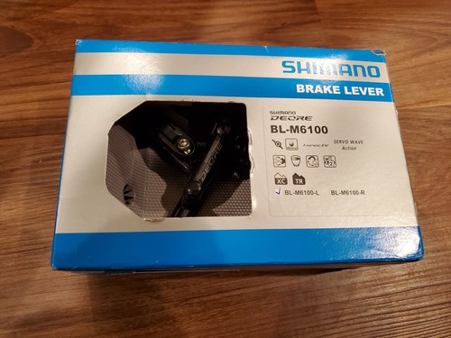 Shimano Deore BL-M6100 Replacement Hydraulic Brake Lever - Left, Gray - Picture 4 of 5