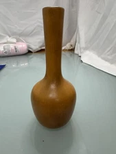 Vintage Royal Haeger Bud Vase 7" beige tan￼MCM Nice Shape Rg 68