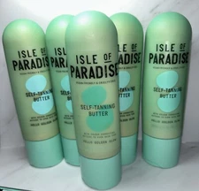 5 Isle of Paradise Self-Tanning Body Butter Cruelty Free Golden Glow 6.76 Fl Oz
