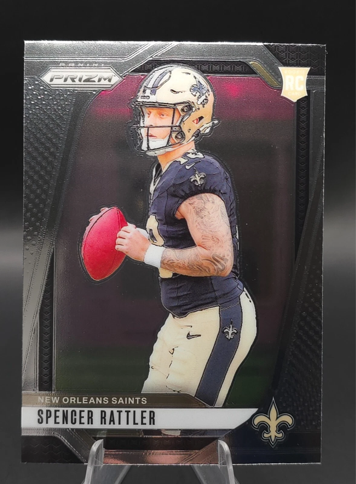 Spencer Rattler trading card