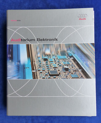 Audi Elektronik Auditorium - Media-Info Hardcover-Pressemappe Press-Kit 06.2005