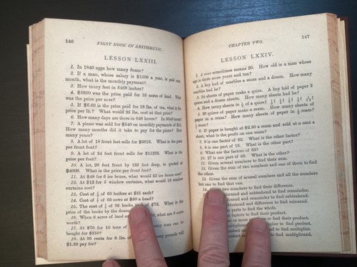 Robinson’s Shorter Course First Book in Arithmetic Special Chicago Edition Rare - Picture 13 of 16