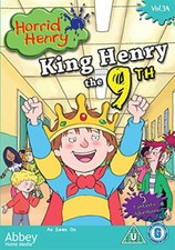 Horrid Henry: King Henry the 9th DVD (2019) Francesca Simon cert U ***NEW***
