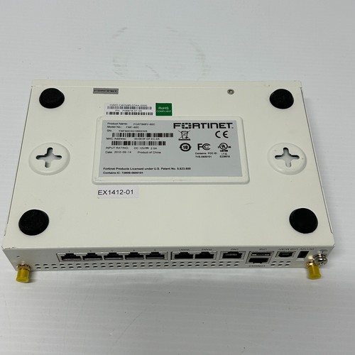 FORTINET FORTIWIFI-60C Network Security Router Firewall Appliance FWF-60C - Foto 8 di 9