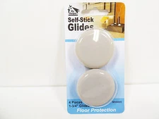 Furniture Chair Leg Glides Self Stick Adhesive  Sliders Floor Protection Glide 