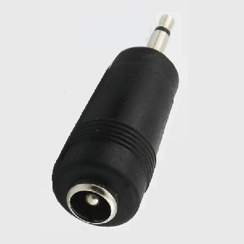 x5 DC Power 2.5mm Mono Macho Enchufe a 5.5x2.1mm Hembra Enchufe Convertidor Adaptadores - Imagen 3 de 6