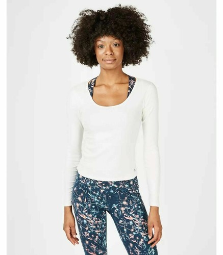Sweaty Betty Tadasana Ribbed Yoga Top 