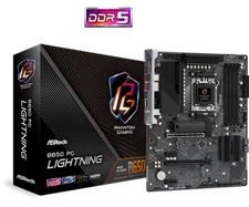 ASRock B650 PG LIGHTNING AM5 Ryzen 7000 AMD B650 DDR5 PCIe 4.0 ATX Motherboard