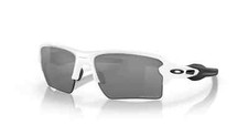 Oakley Flak 2.0 XL POLARIZED Sunglasses OO9188-8159 White Frame W/ PRIZM Black