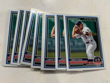 Lot (10) CAMDEN KOZEAL 2023 Panini Stars & Stripes USA Baseball card #54 QTY