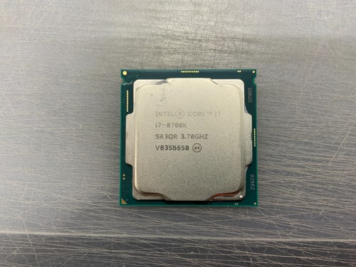 AU seller Intel core i7 8700K CPU LGA 1151 tested