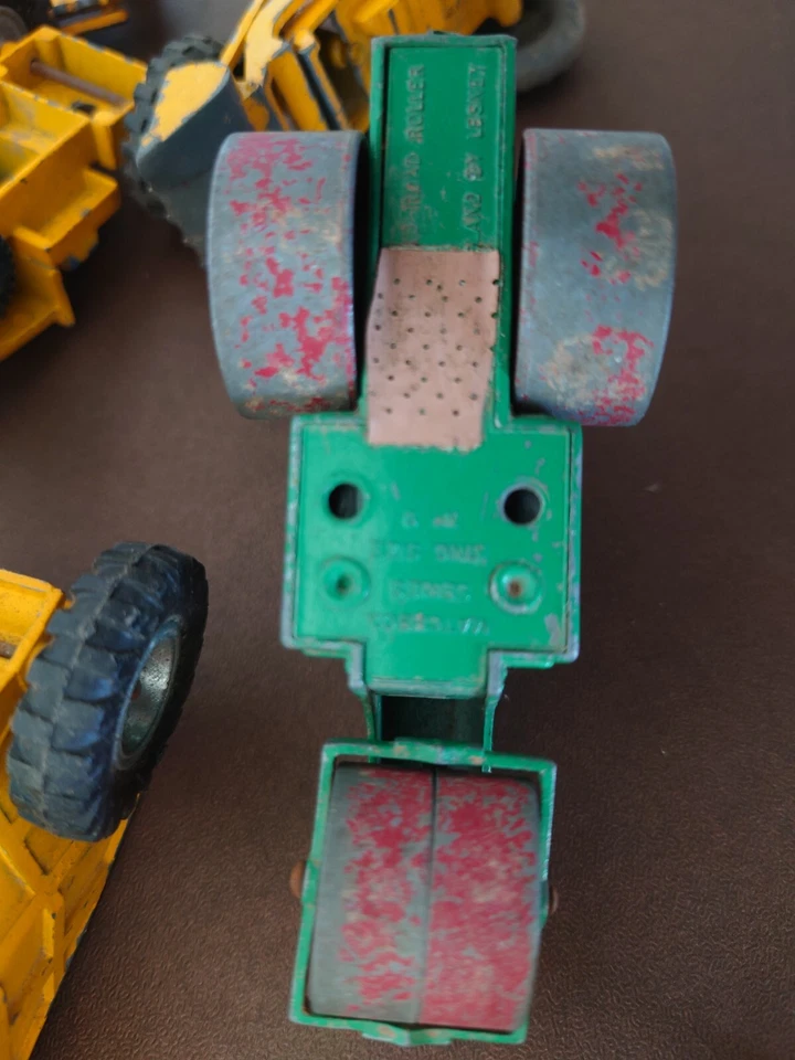 Lote Lesney Matchbox Vintage - Construcción, Granja, Jeep y Autobús - Diecast Foto 3 de 4