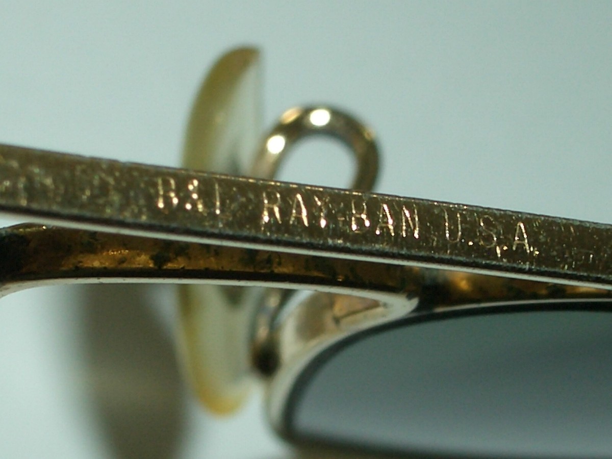 1980s 52 14mm Small Vintage B&l Ray Ban G15 UV Aviator