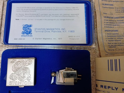 Stanton 881S - seems unused with calibration and accessories - Picture 3 of 9
