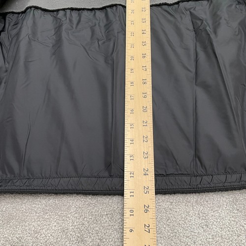 The North Face Fleece Jacket Boys XL Black Full Zip Pockets Outdoor Hiking Schoo - Picture 14 of 15