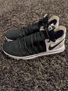 nike kd black and white