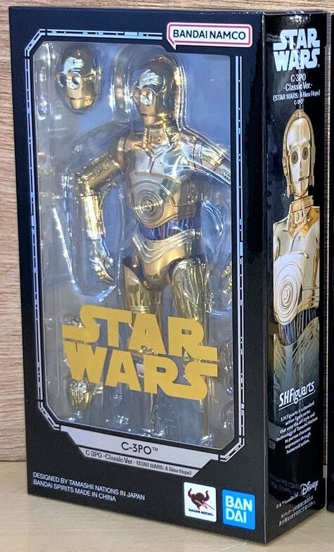 SHFiguarts C-3PO Classic Ver. A New Hope Figure SH Figuarts S.H.