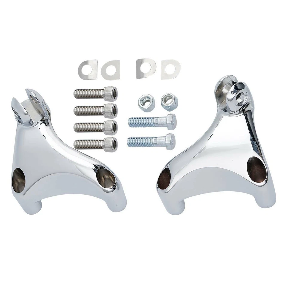 Soporte de montaje de reposapiés trasero apto para Harley Sportster Iron 883 72 04-13 Foto 4 de 4