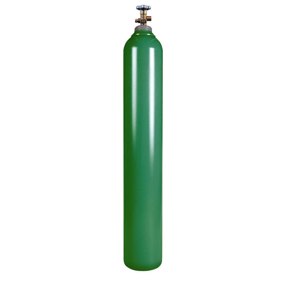 125 O2 Tank NEW 125 Cu Ft Steel Oxygen Cylinder Tank with CGA540 Valve Oxyacetylene ...