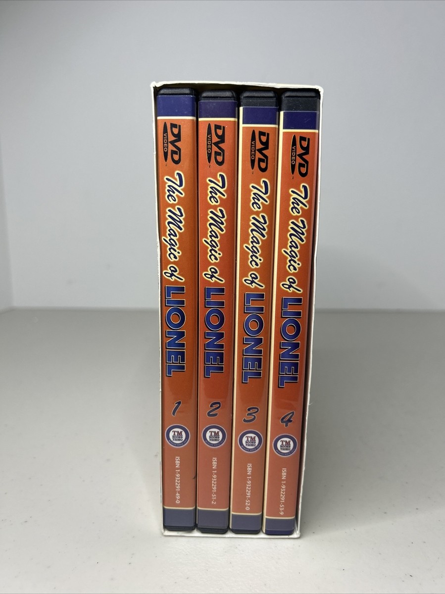 The Magic Of Lionel, 4-DVD Boxed Set Brand New | eBay
