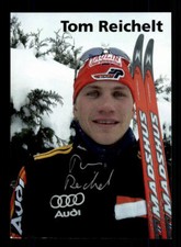Tom Reichelt Autogrammkarte Original Signiert Skilanglauf + A 168301