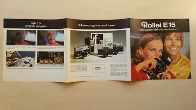 ADVERTISING BROCHURE APRIL 1971 - FLASHING ROLLERS E15 - 8/17
