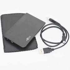 2.5" IDE Hard Drive Disk External Black Case Enclosure Box USB 2.0 Laptop PC