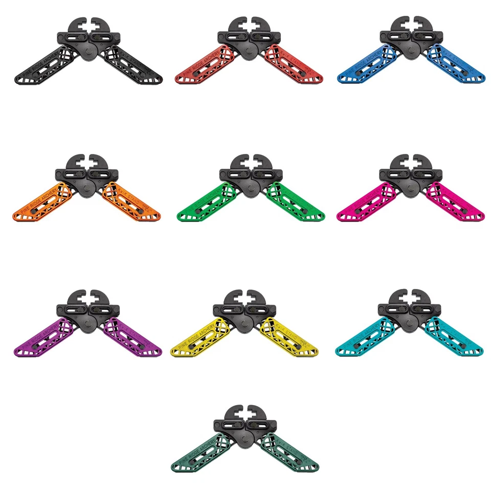 PINE RIDGE ARCHERY Pine Ridge Kwik Stand Bow Holder Black Red Green Pink Blue Orange Yellow Jack +