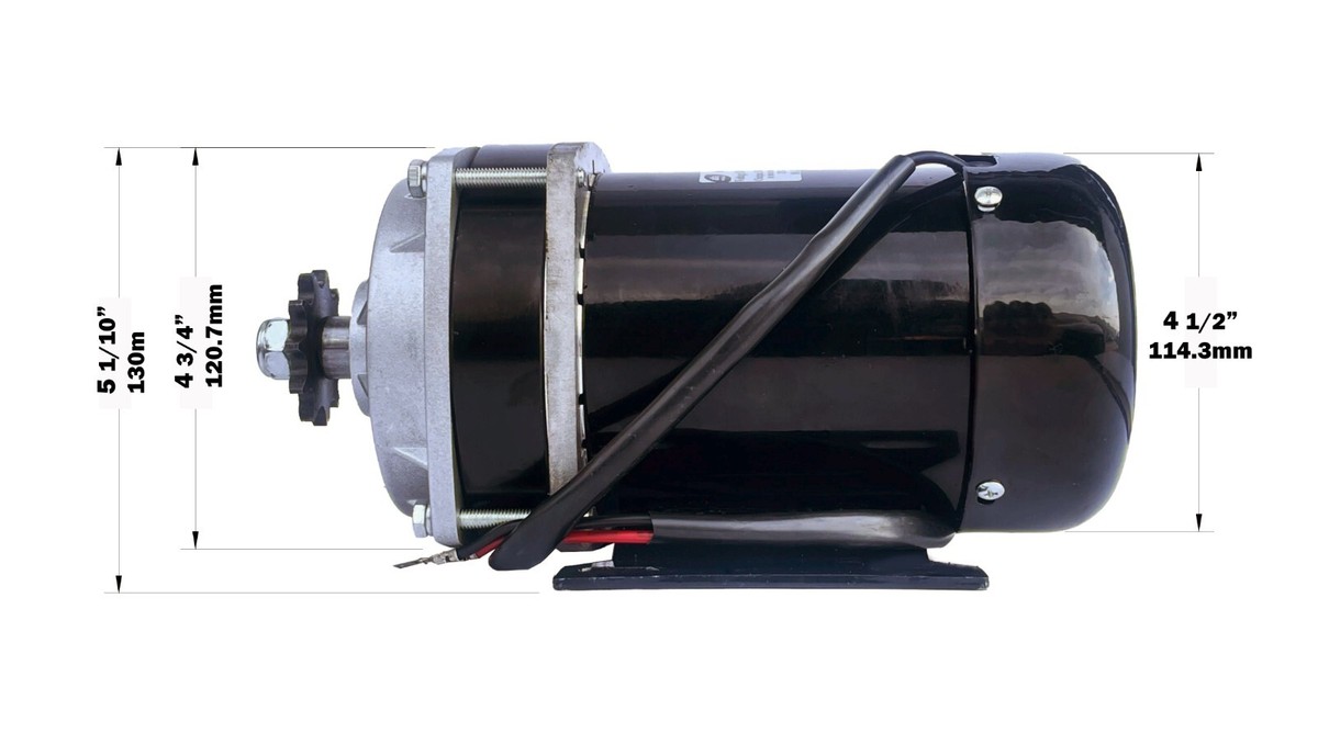 800W 36 V DC electric motor f Quad Trike ZY1020ZXF gear reduction