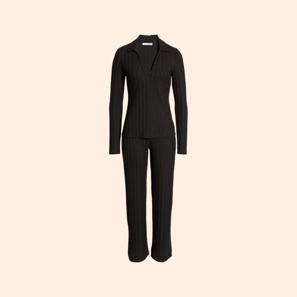 refomed 【WOOL RIB KNIT PANTS】 size2