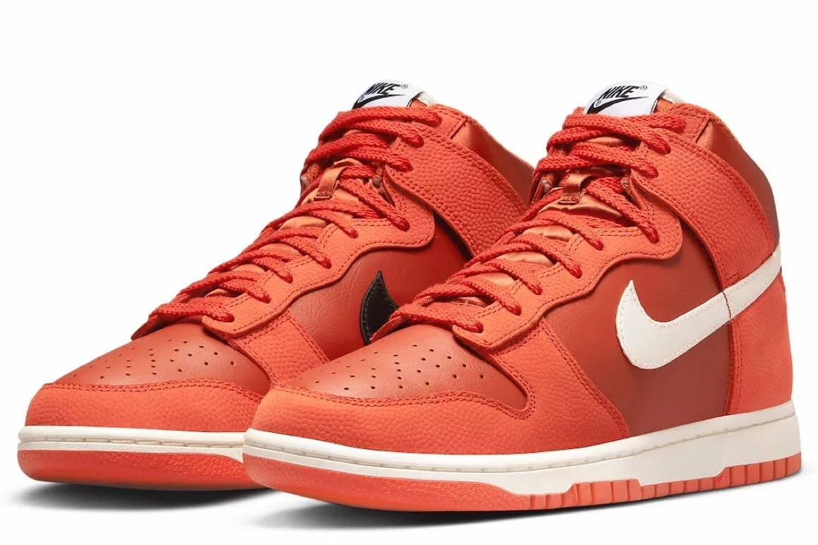 Nike Dunk High Retro Premium EMB Mantra Orange DH8008-800 Size 10