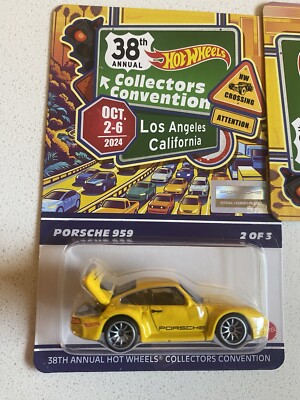 ミニカー Hot Wheels 38th L.A Convention 2024 Hot Wheels 38th Convention Los Angeles, CA Ford Porsche