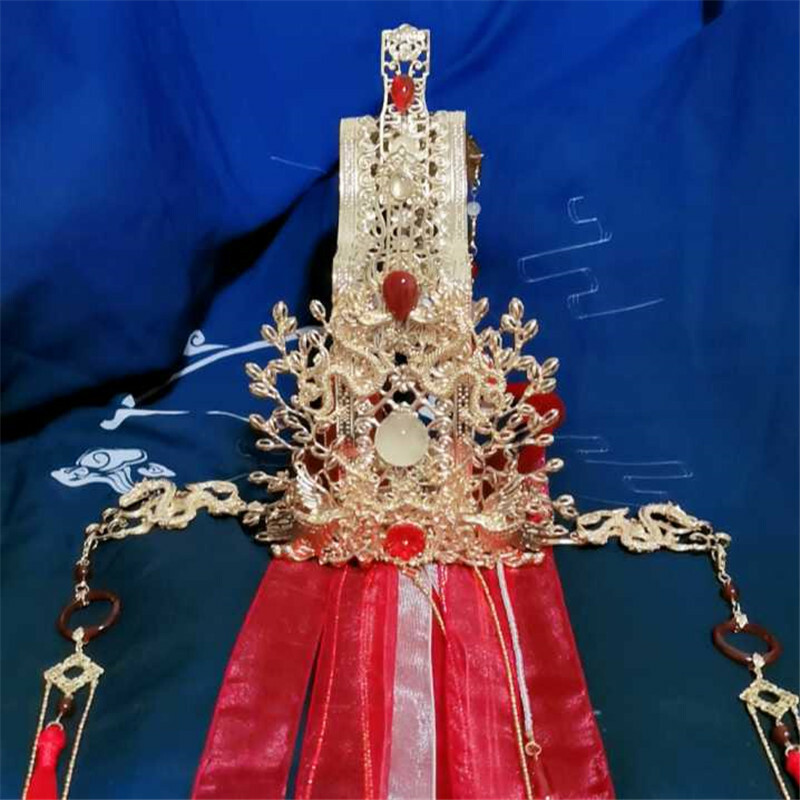 Tian Guan Ci Fu Xie Lian Cosplay Hair Accessories Headdress Hair Crown Stock