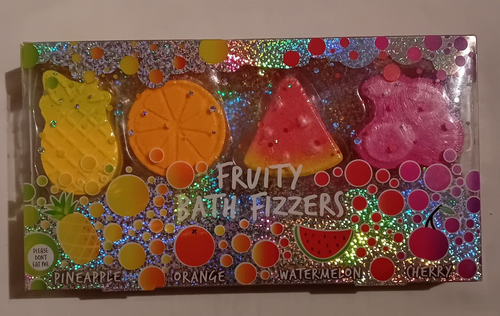 Fruity Fruit Duftbad und Glitzerbad Fizzer Set Konvolut (VERALTET)
