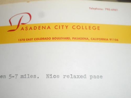 PASADENA CITY COLLEGE 1966 Athletic Dept. Track & Field Letters USAF EDWARDS AFB - Picture 16 of 20