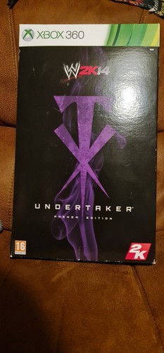 WWE 2K14 UNDERTAKER Phenom Edition Tin Coffin and box Playstation 3 Xbox 360 - Picture 3 of 8