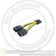Generic 5-20cm GPU Adapter Kabel cable 2x 8-pin PCIe to 1x 8-pin EPS