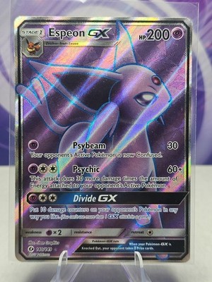 The Pokémon Company Espeon GX 140/149 SM Base Set Ultra Rare Holo Full Art