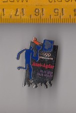1994 OLYMPIC GAMES pin badge Lillehammer Norway Winter Games